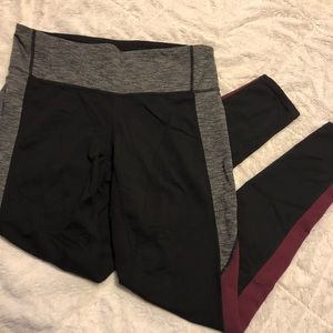 Athleta Revolution Colorblock Leggings, M
